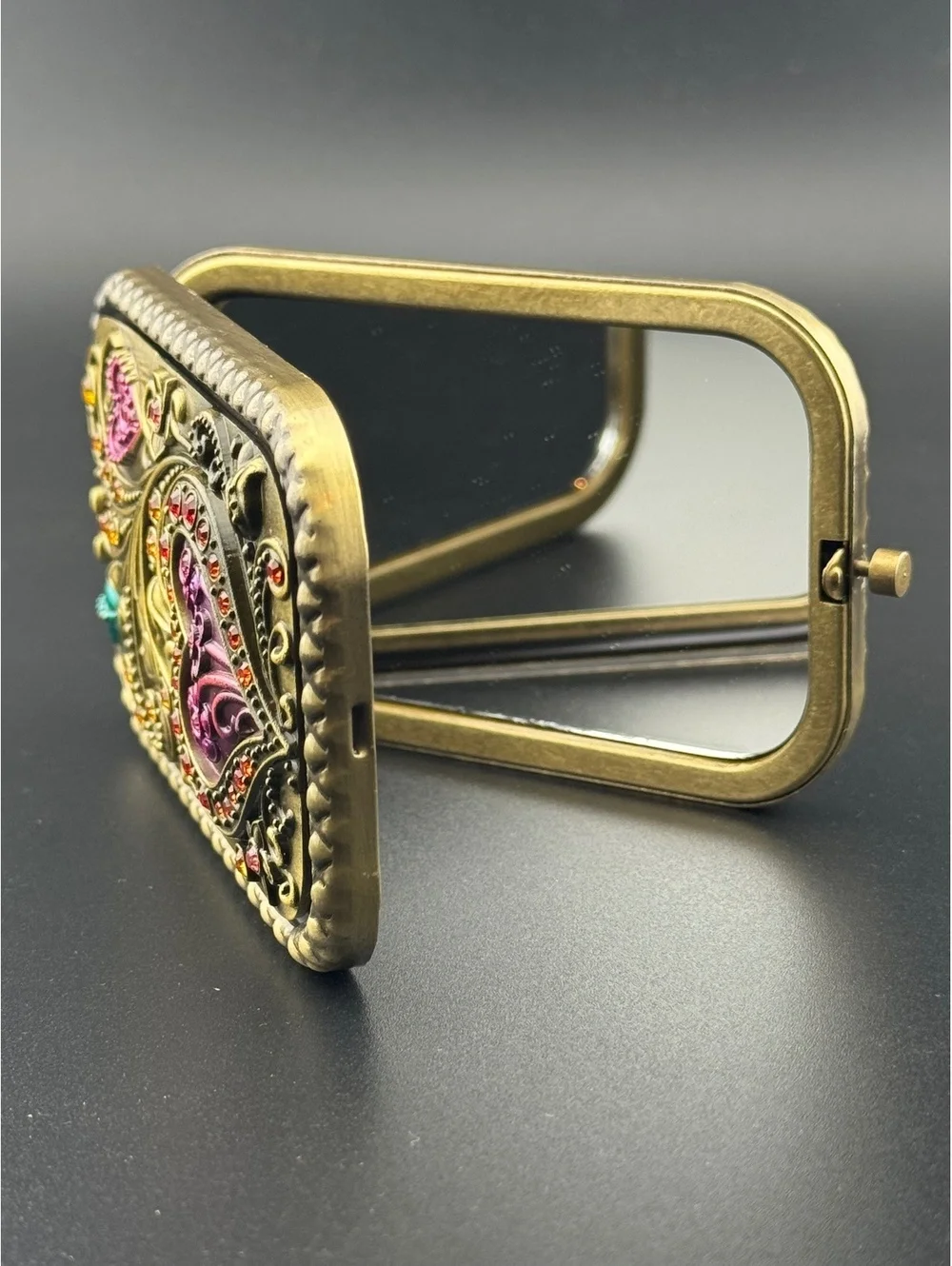 Compact Mirror - Heart